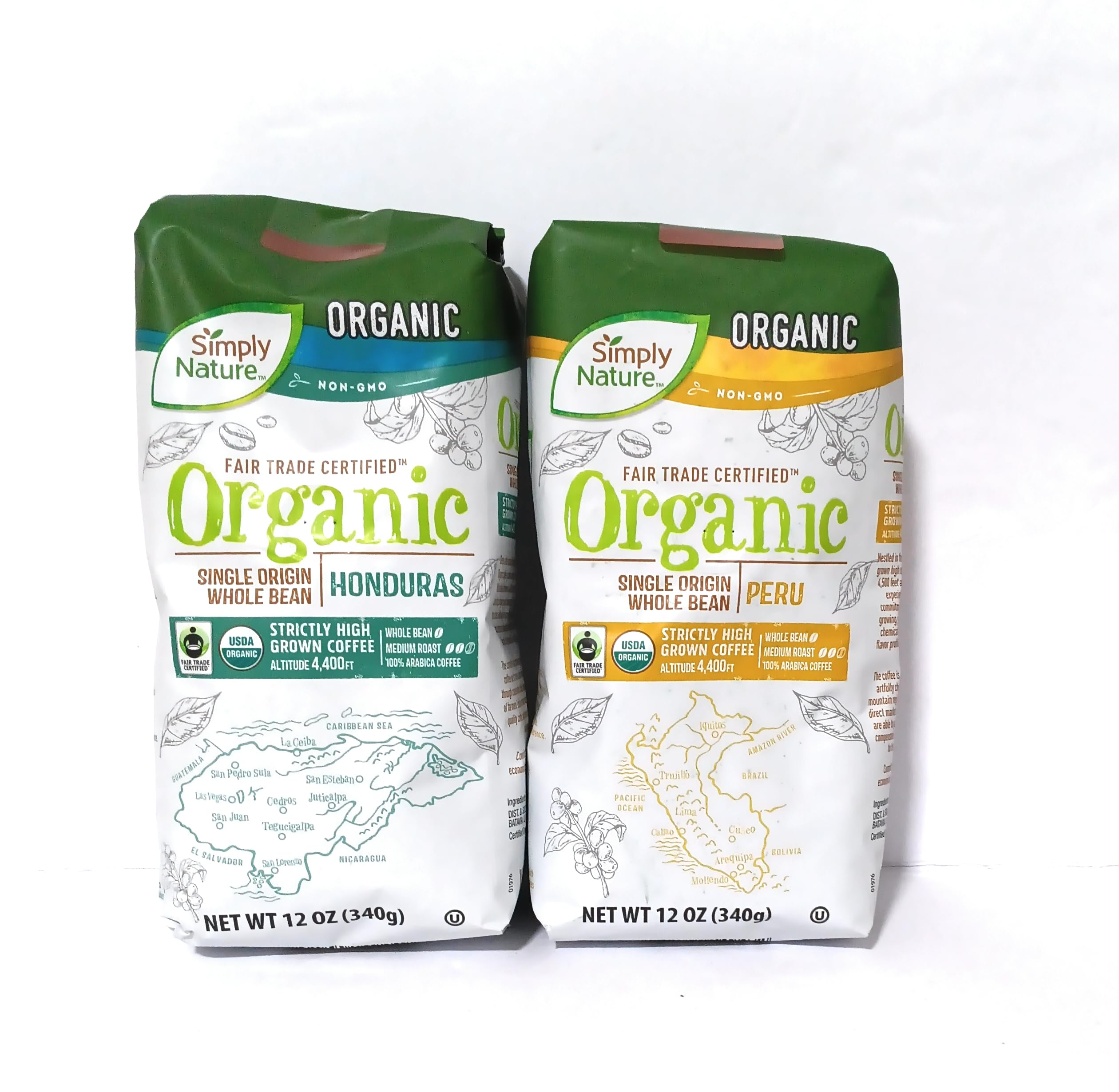 Amazon.com : Simply Nature Organic Single Origin Whole Bean Coffee